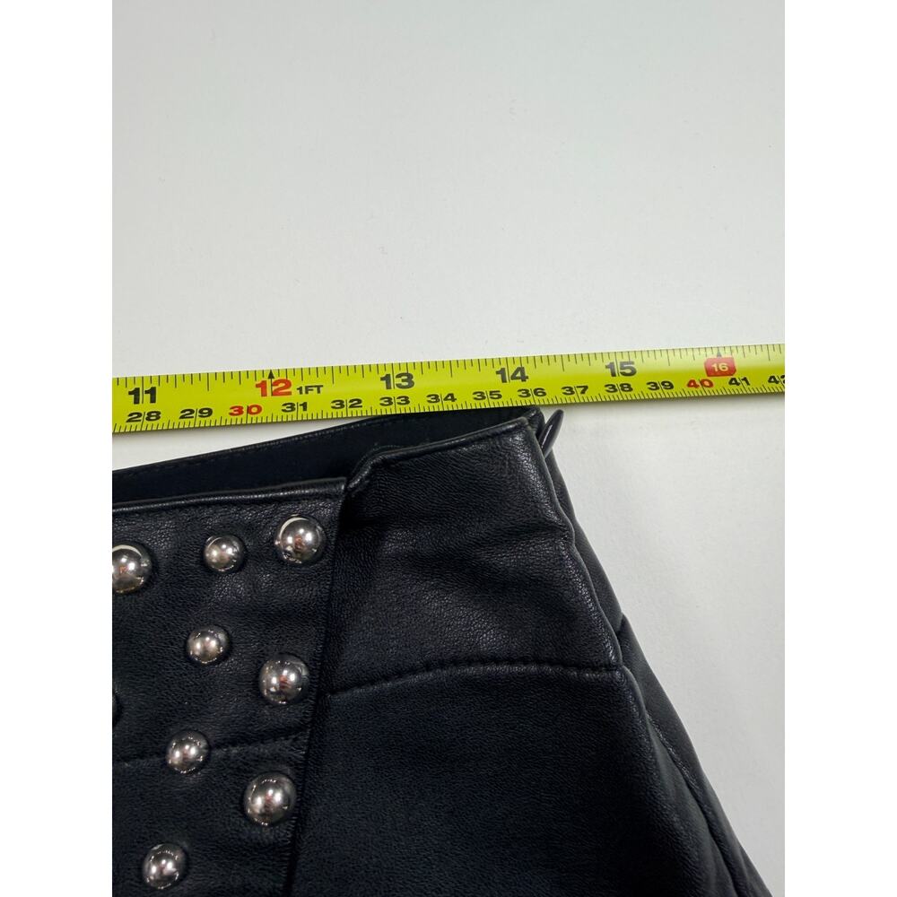 Free People from Revolve Women’s Faux Leather Skort with Studs – Size 6 - Picture 7 of 8